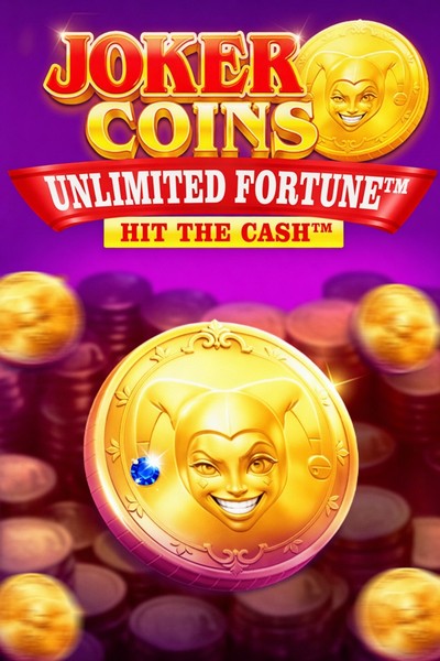 Naslovnica slota Joker Coins Unlimited Fortune u lobiju Cleobetra Casina